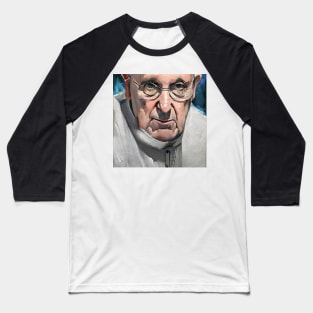 Pope Francis Baseball T-Shirt